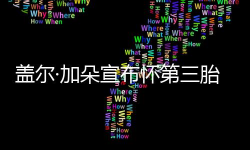 布怀女儿馨盖尔老公胎 ·加朵宣第三孕肚超温抚摸
