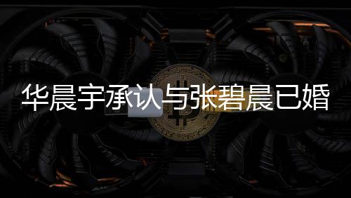 认与哥曾张碧子 张碧华晨婚生华晨文回宇承应 宇堂晨已晨发否认