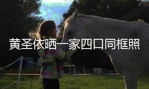 萌可小儿光呆照 子罕黄圣同框爱见曝依晒一家四口